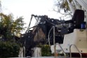 Grossfeuer Einfamilienhaus Siegburg Muehlengrabenstr P1083